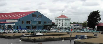 Day boats at Potter Heigham